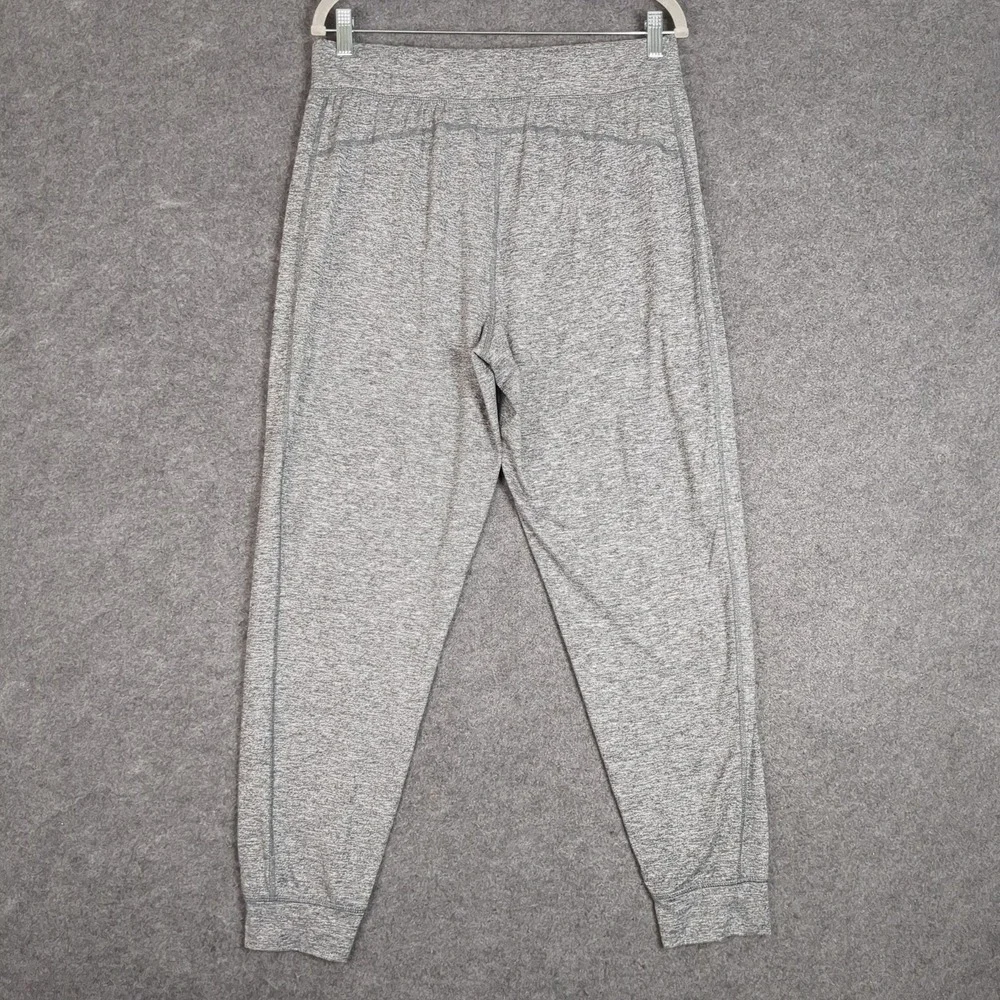 Gap Fit Brushed Tech Jersey Jogger Pants Heather Gray Mens Large gDRY Wicking